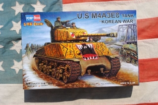 HBB.84804  U.S. Sherman M4A3E8 tank KOREAN WAR .